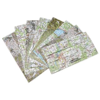 DL Envelope, window, peel-seal, map outside, pack of 25