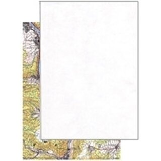 A4 Paper, Map, 500